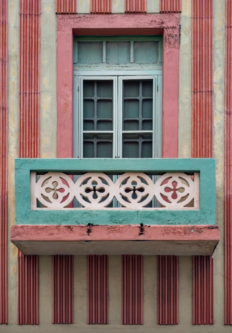 Candy Cane Facade